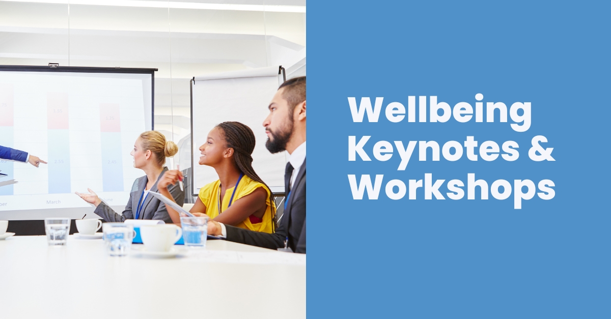 Wellbeing Keynotes and Workshops Improve Company Health